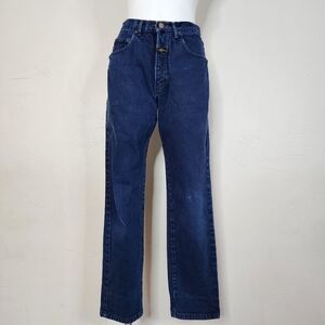 1990's Vintage Overdyed Marithe + Francois Girbaud Hi Rise Jeans Size 10